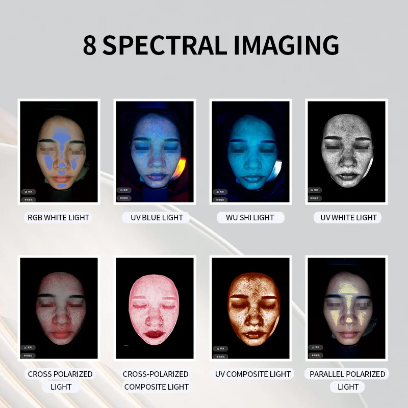 Wholesale Skin Care Moisture Facial test Machine Face Scanner 3d Skin Analyzer Magic Mirror Portable Visia Skin Analysis Machine