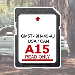 Navigation SD Card Sync Compatible with for Ford Lincoln A15-Roads Cover USA Canada Mexico