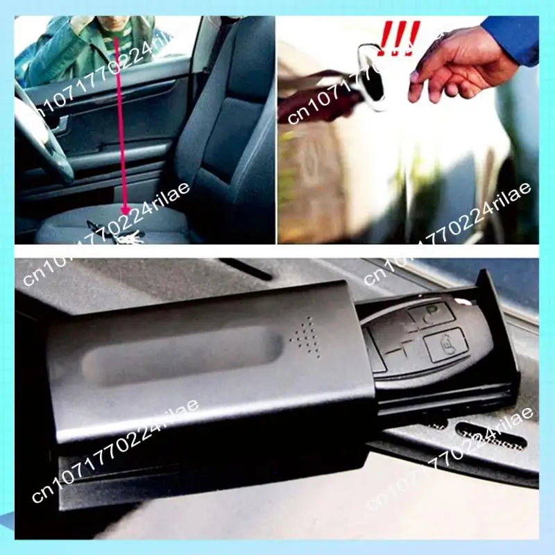 A17Z Portable Car Key Box Magnetic Car Key Box For Automobile Base For Storing Car Key