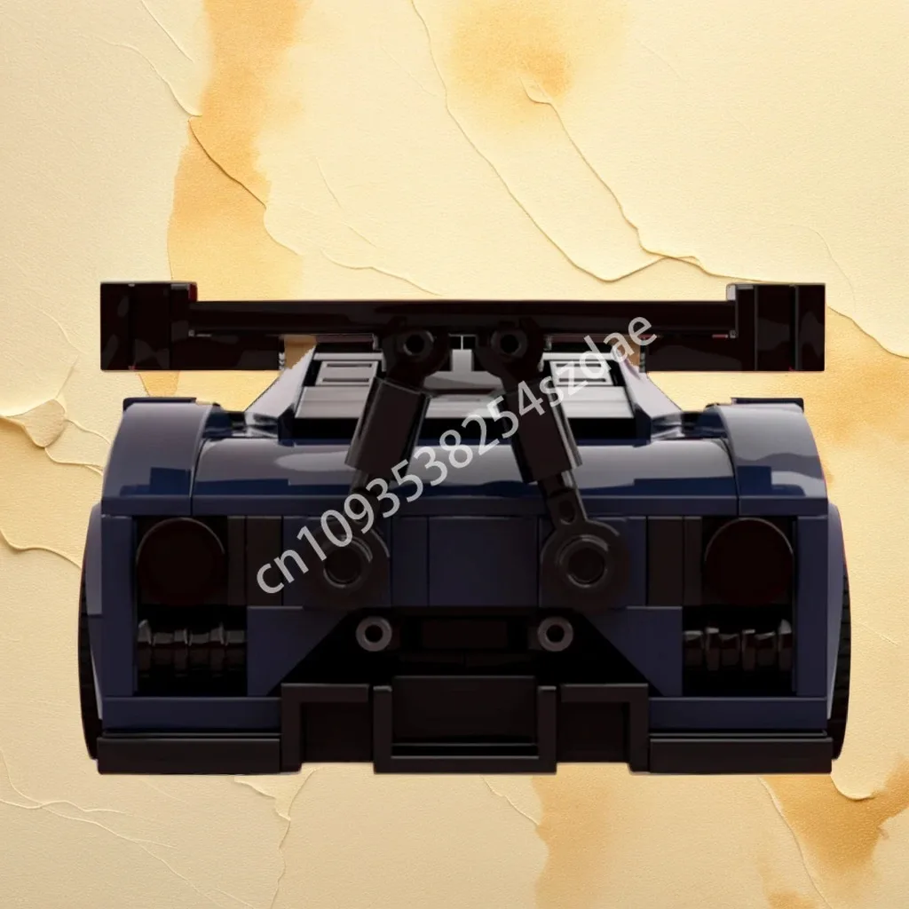 

358 шт. MOC 2018 Zenvo TSR-S City Champions супер автомобильные строительные блоки для взрослых STEAM Learning практические способности рождественская игрушка в подарок