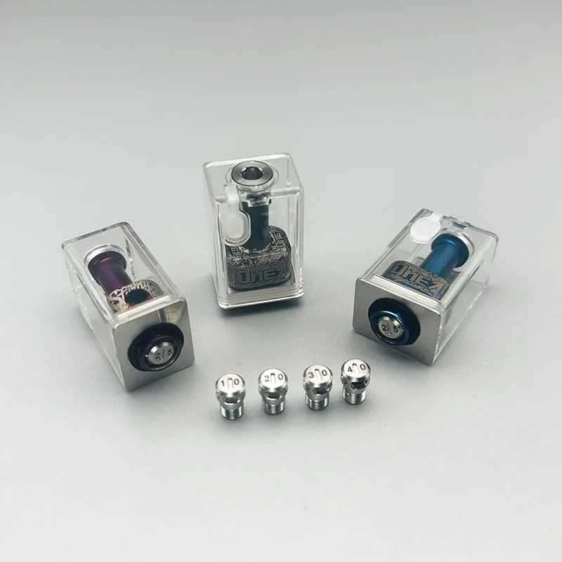 DSXvape Sturdy ONE 스타일 Oneup 업그레이드 RBA 탱크 키트 316SS, Air Pins1/2/2.5/3.0/4.0mm, Billet Box boro/Dotaio Aio Mod용