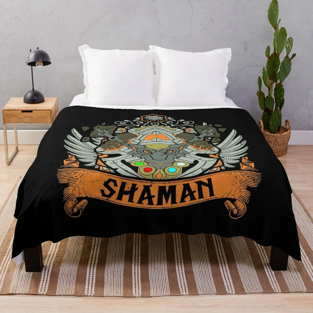 SHAMAN - ELITE EDITION Throw Blanket Flannels Cute Plaid Blankets