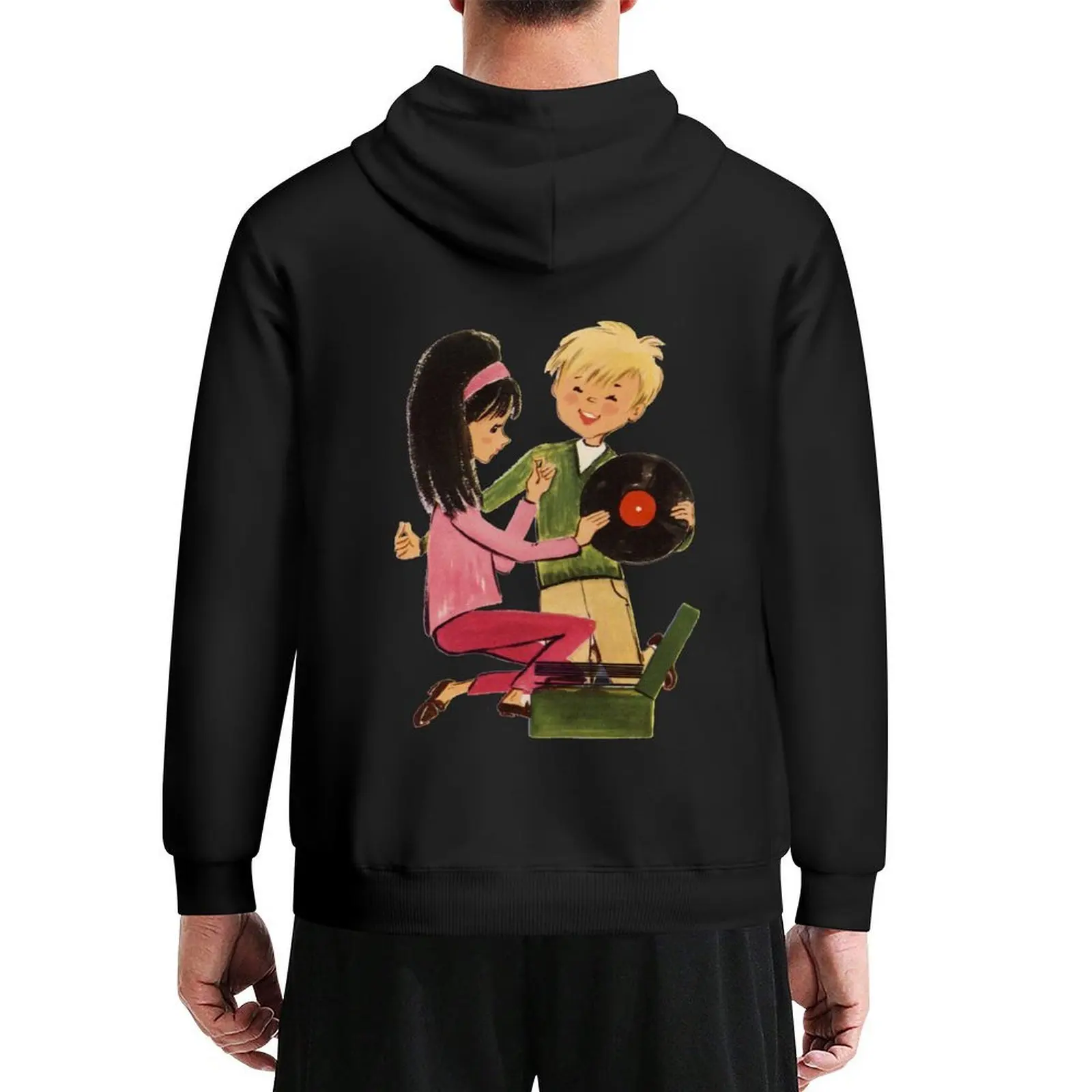 

Kids Vinyl Record Love Hoodie graphic t shirts men mens designer clothes men's coat men clothing hoodie graphic