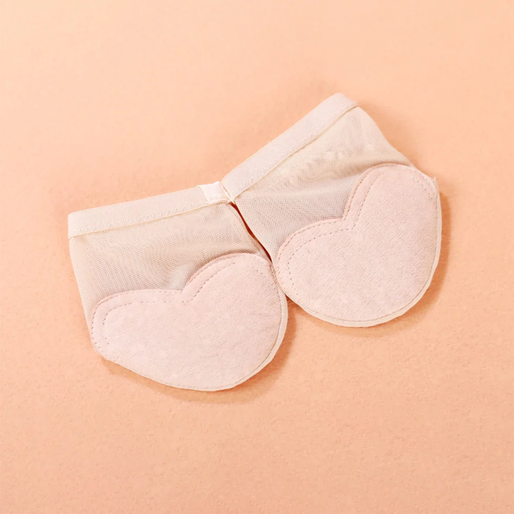 Ballet Thong Sole Paws Pad Mesh Cloth Dancing Shoes Forefoot Pads Toe Undies For Girl ( )