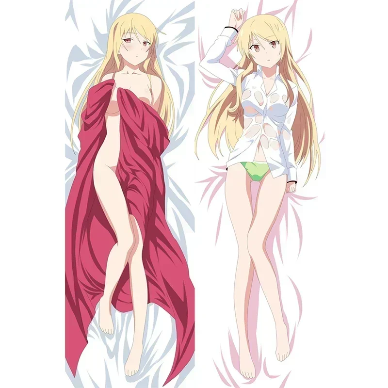 Fronha Anime da Namorada de Mascote de Sakuraso, Shiina Mashiro Dakimakura, Abraçando o Corpo, Otaku, Waifu, Presente de Decoração de Cama