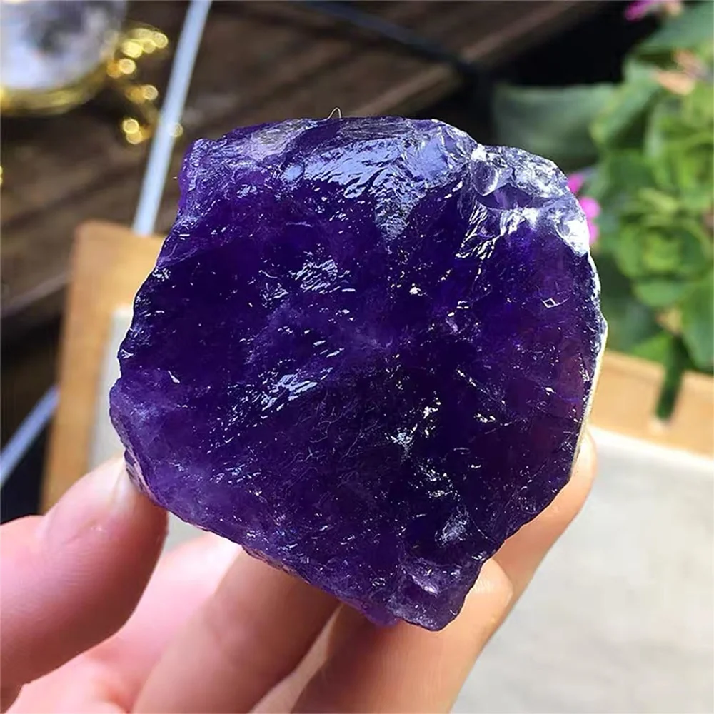 Bulk Natural Crystal Amethyst Raw Stones Purple Rough Quartz Crystals Reiki Healing Energy Gemstone Mineral Specimen Home Decora