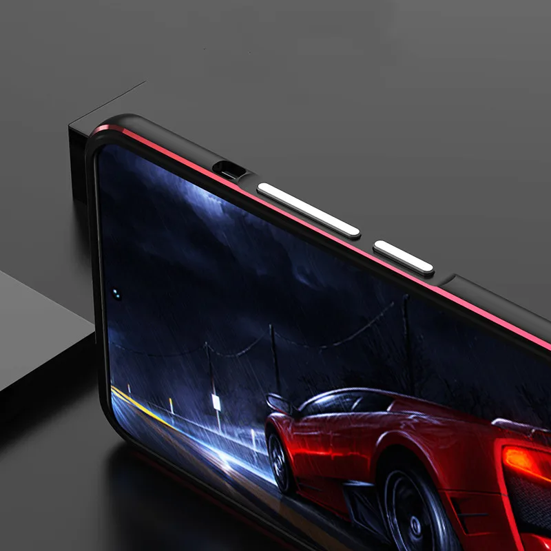 Bumper Case For Xiaomi Mi 12/ 12 Pro/12X Aluminum metal Frame Bumper Cover case+carmera Protector