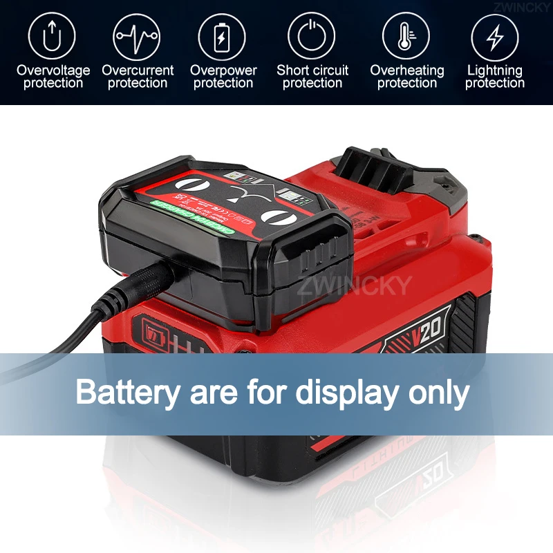 For Craftsman 20V 2A Li-ion Battery Charger CMCB102 CMCB104 Rechargeable Power Tool Lithium Battery Charger EU US Plug 110V/220V