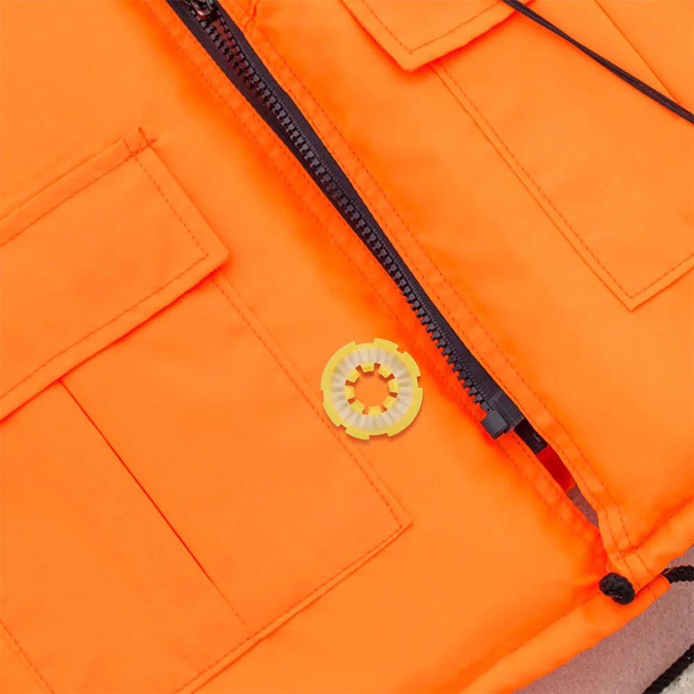 

3pcs Inflatable Jacket Water Soluble Tablet Life Saving Vest Accessory Yellow Manual Swim Automatic Inflator Bobbin Portable
