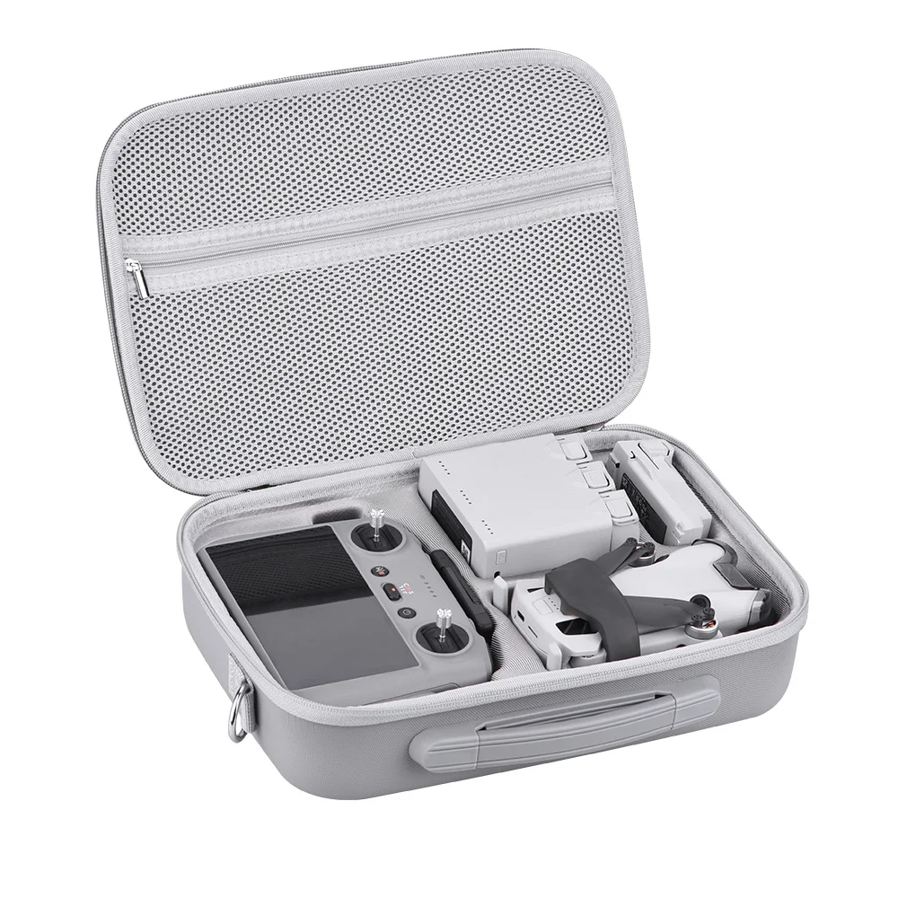 Bolsa portátil para DJI Mini 4 Pro, almacenamiento de cámara de Dron portátil a prueba de golpes, Estuche de transporte duradero, accesorios RC2 RC-N2 remoto