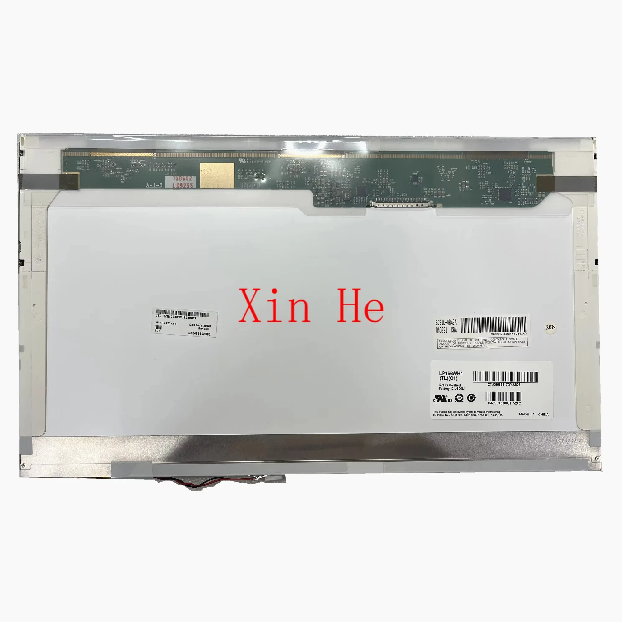 LP156WH1-TLC1 fit B156XW01 V.0 V.1 V.2 N156B3-L01 CLAA156WA01A N156B3-L0B N156B3-L04 LTN156AT01 Laptop LCD Screen LVDS 30 PINS