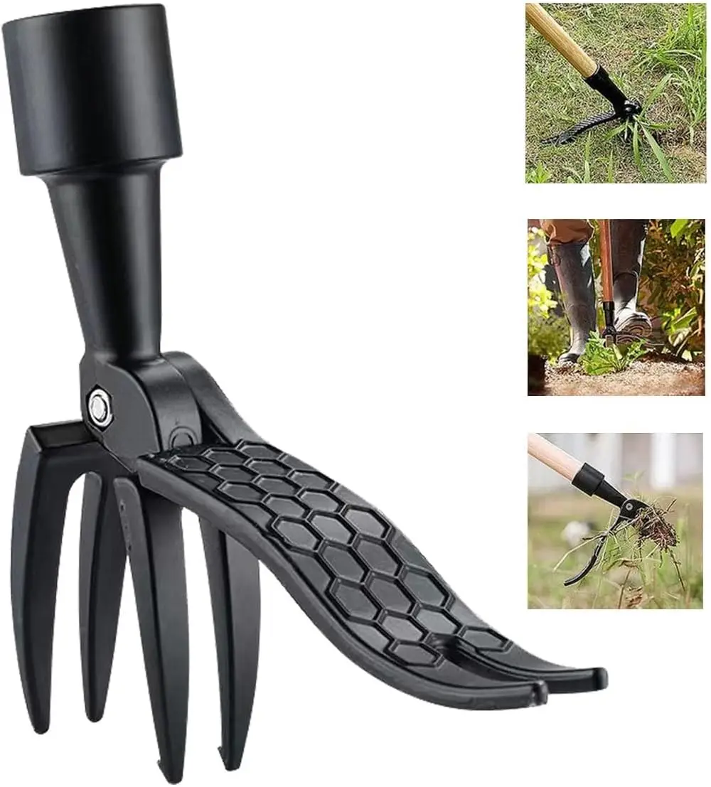 

New Detachable Weed Puller, Weeder - The Original Stand Weed Puller, Dandelion Weed Puller Tool, Standing Weed Puller and Remo