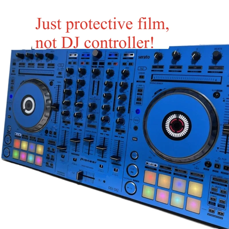 Pioneer DDJSX2 Film Skins Controller Associated RX Protective Film Sticker DDJ-SX2 Skin Blue Model.Not DJ controller!