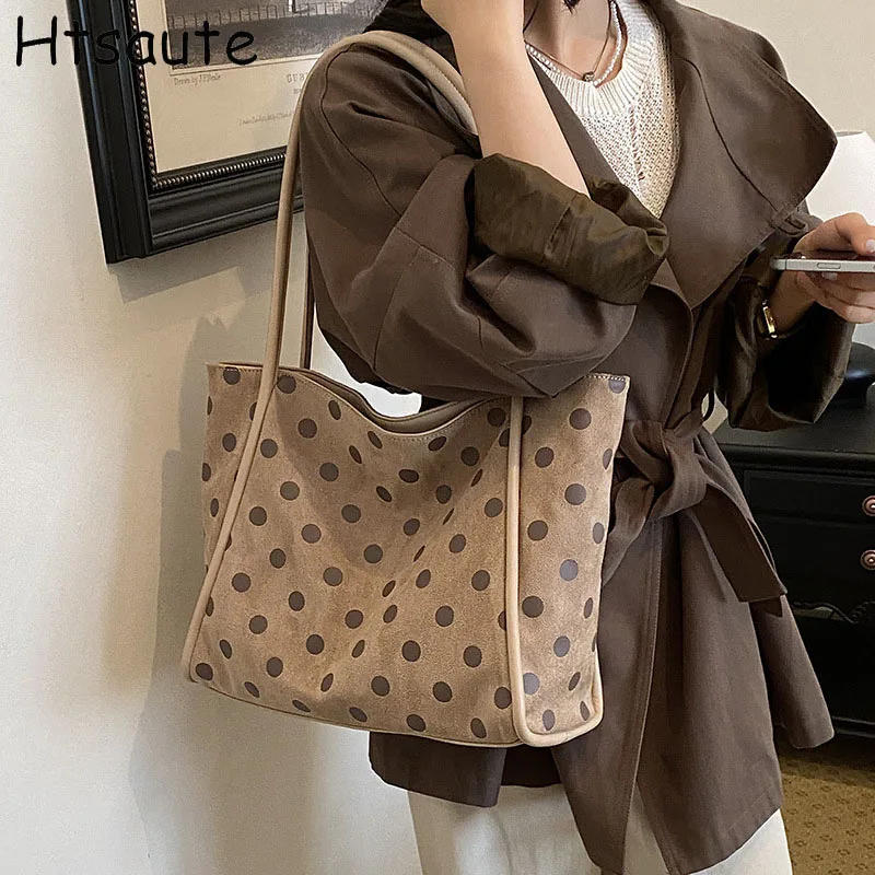Korean Ins Wind Simple PU Leather Bags Students Classes Large Capacity Printed Shoulder Bags Fashion Shoulder Bag Women