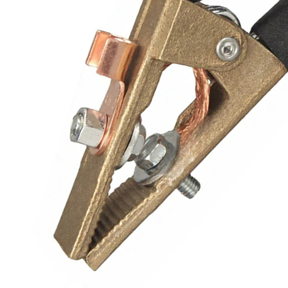 A-Shape Welding Pliers 300A Ground Clamp for High Current Grounding Compatible with Gas Shielded Argon Resistance Welding