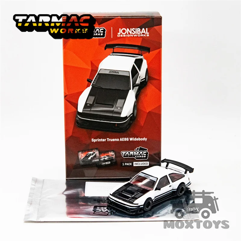 Tarmac Works 1:64 Sprinter Trueno AE86 Widebody by Jon Sibal Diecast Model Car