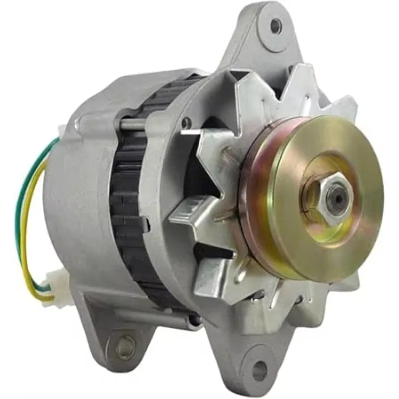 Professional Grade 24V Alternator Compatible for Hitachi EX100 1983-1993 EX150 1988-1998 Replaces 01-33-3001