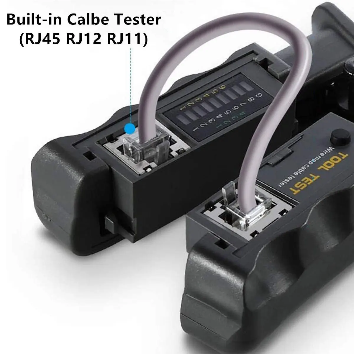 Sr 6p/8p Drahts ch neider Werkzeug Test Crimp zange 2 in 1 rj45 Netzwerk LAN Kabel Crimp zange Kabel tester Kabel zange