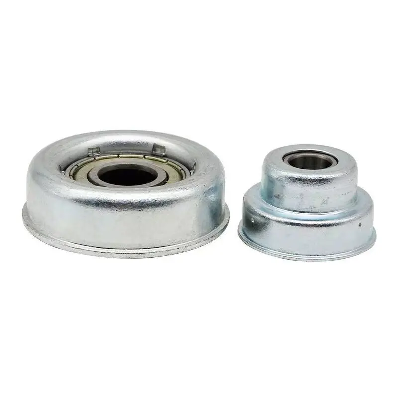 Conveyor Roller Bearing 25-76mm OD 8-20mm Shaft Stamped Gravity Roller Parts