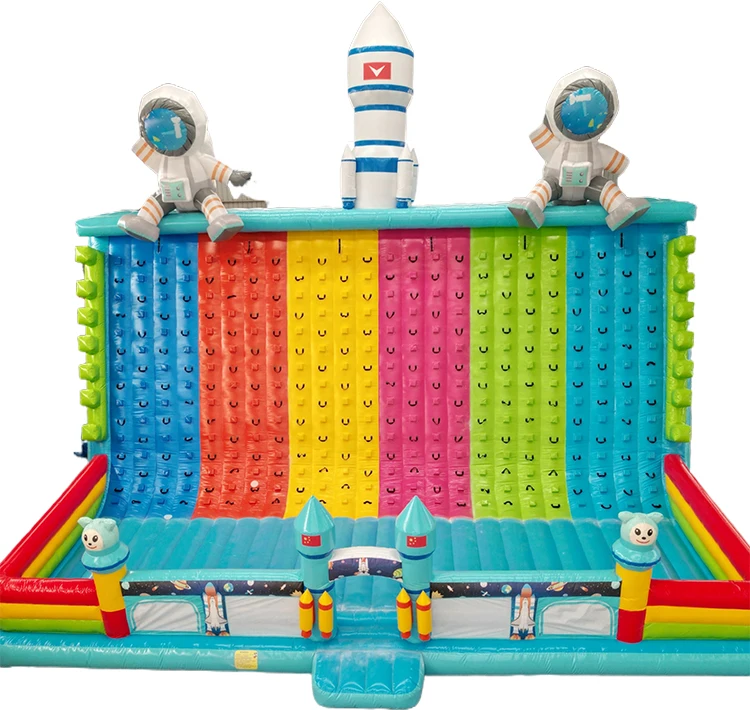 

Wholesale Inflatable Climbing Wall For Kids Adults Indoor Outdoor Game Bouncy House Inflatable Castle Bouncer Jumping House