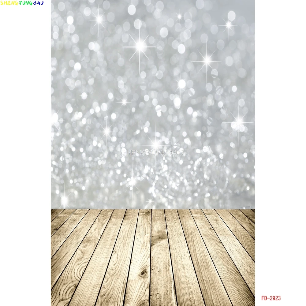 

SHENGYONGBAO Vinyl Custom Wooden Planks Photography Backdrops Brick Wall and Floor Spot Photo Studio Background Props YY-25