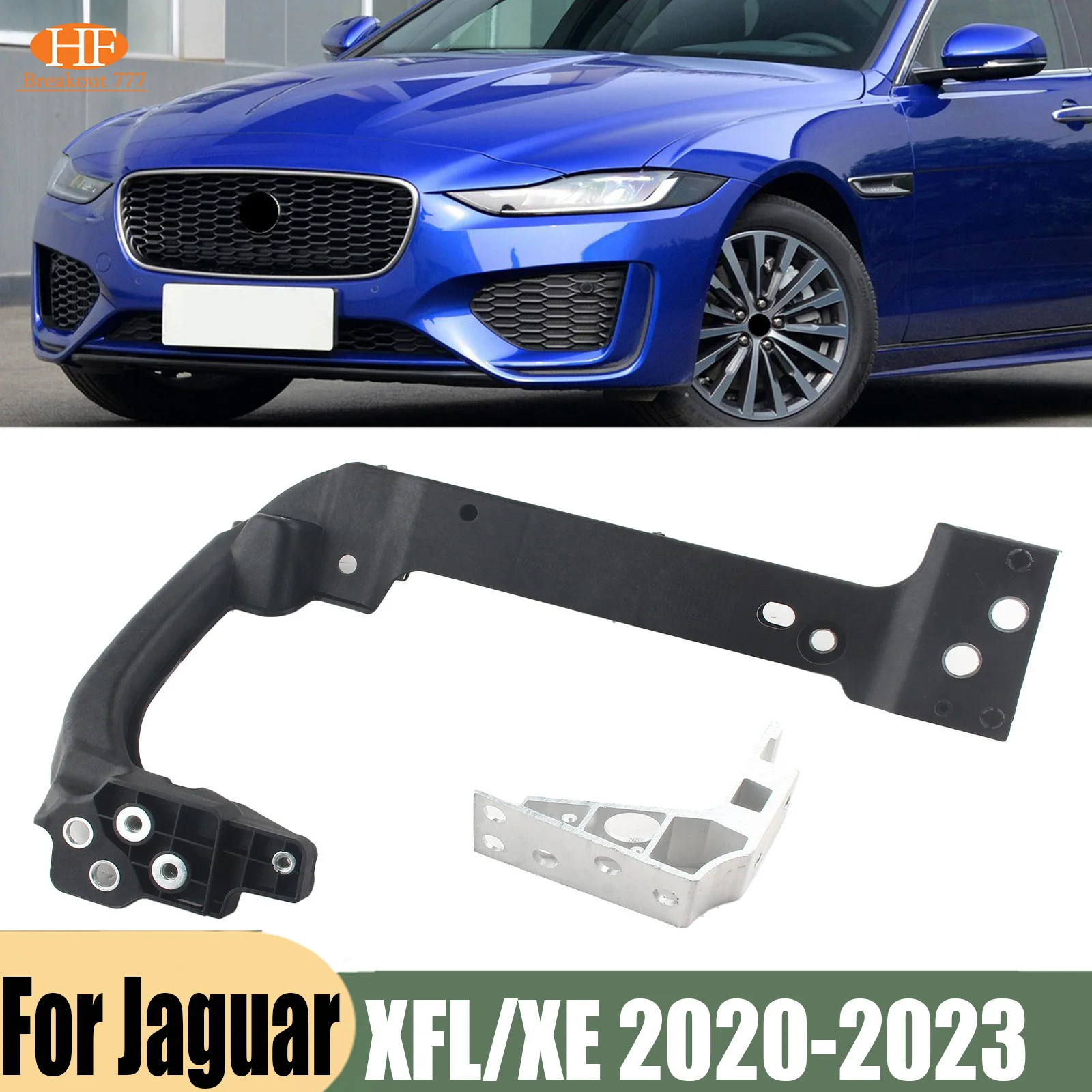 New Radiator Support Frame Extension LH For Jaguar XFL/XE 2020 2021 2022 2023 T4N29386