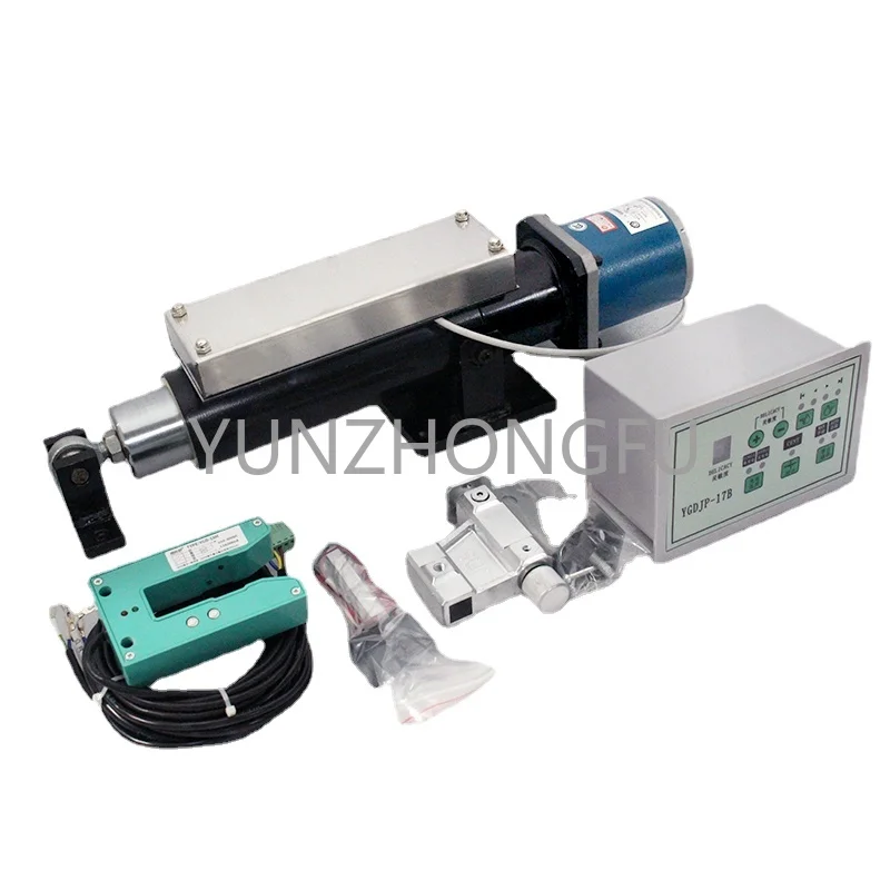 Deviation control system, magnetic powder tension device, deviation actuator, automatic photoelectric edge correction equipment