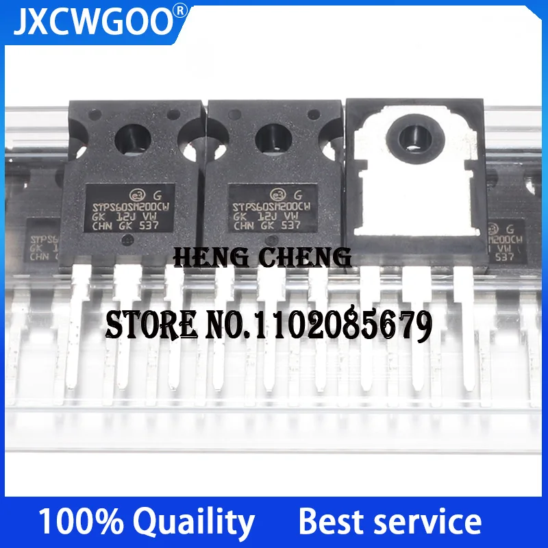 10PCS 100%New Original  STPS60SM200CW TO-247