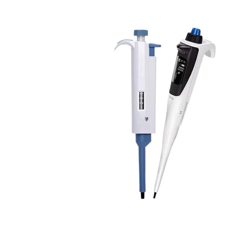 Single Pipette Gun Micro High Precision Adjustable Sampler Manual Electric Multi-channel Suction Head Gun Head