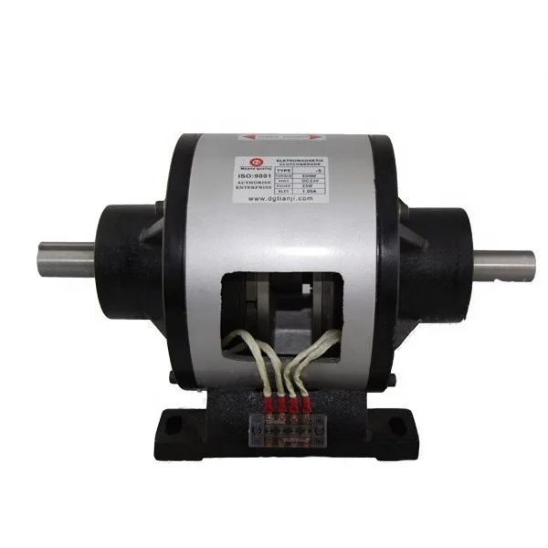 

Taiwan 24V Internal Solenoid Electromagnetic Clutch Brake Assembly Customizable Eddy Current Brake Food Processing System OEM