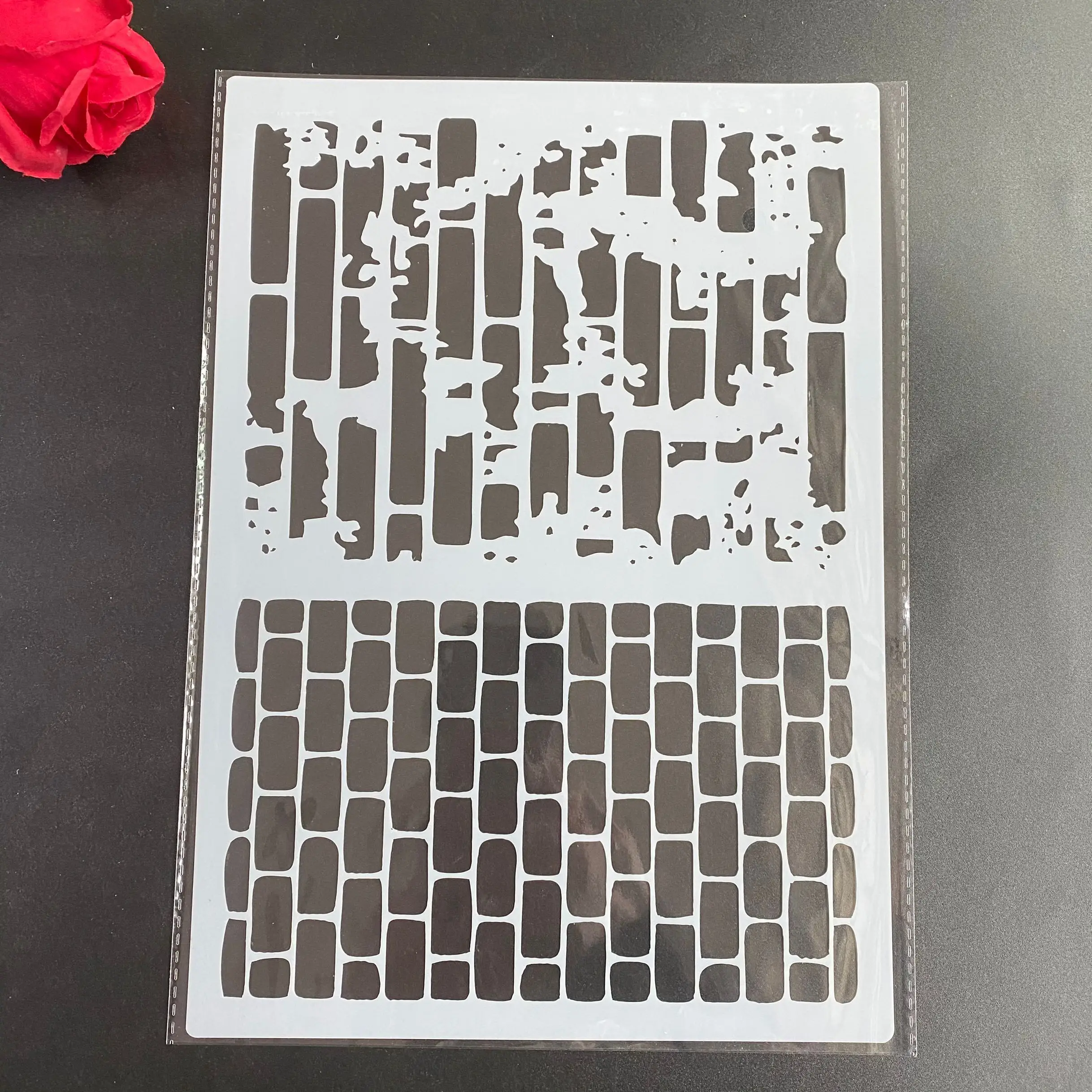 4 шт./набор, трафареты с рисунком мандалы