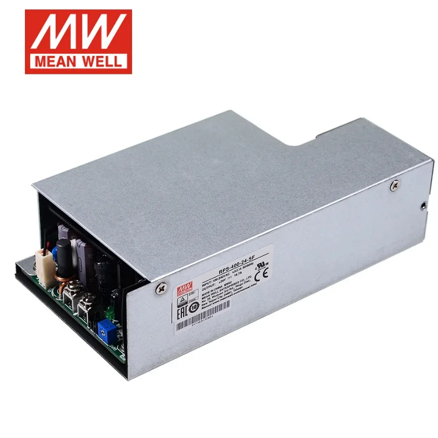 Taiwan Mingwei RPS-400-24-SF 400W 24V Regulated PCB Bare Board Medical Power Supply Built-in Fan