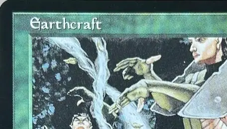 LK12 Deranged Hermit Earthcraft Exploration Worldly Tutor Three Visits Sylvan Library Hochwertige TCG-Proxy-Karten (Black-Core) – Detail 6