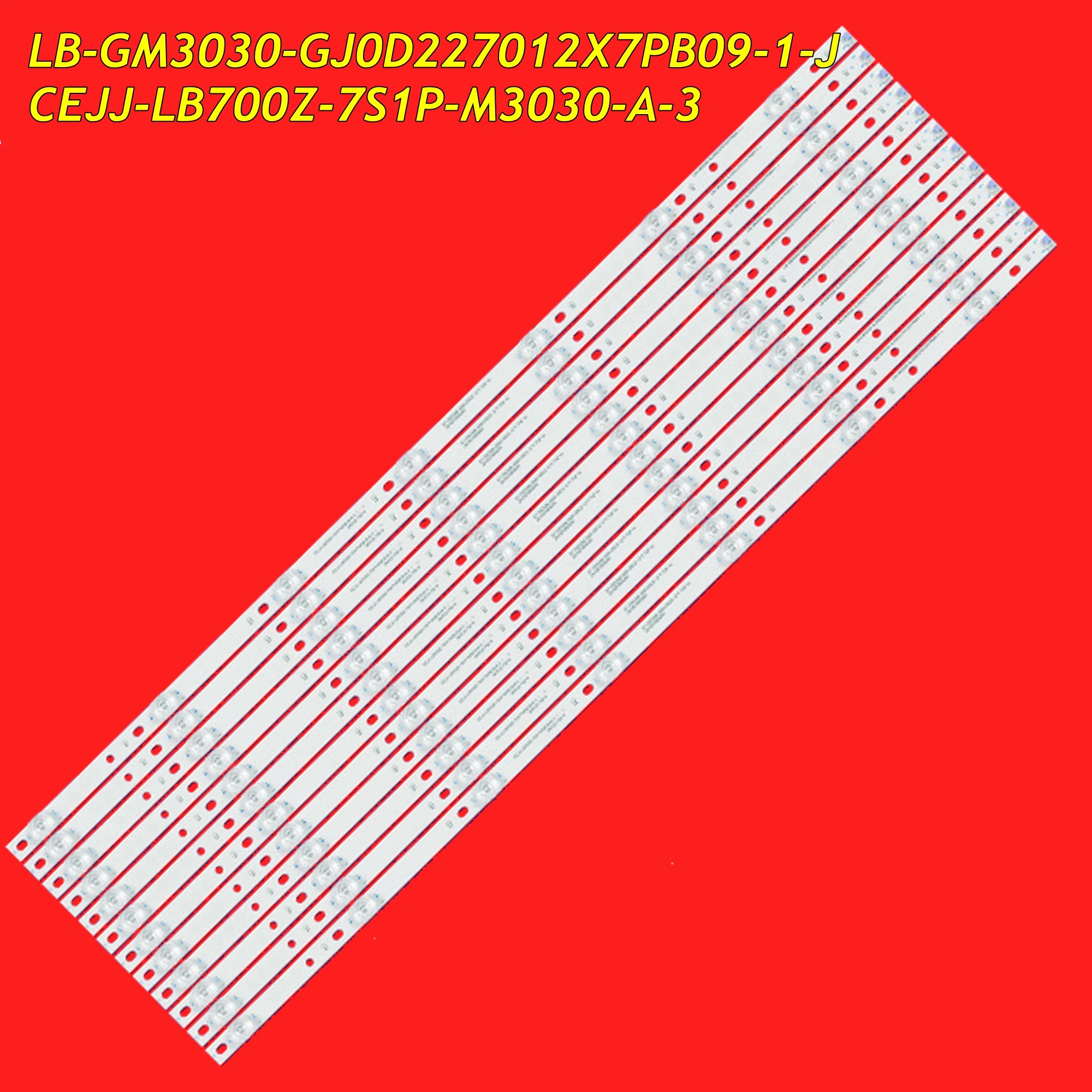 LED TV Backlight Strip for 70U2 70PUS7805 70PUS7855 70PUS6504 70PUS8105 70PUD6774/44 70PUF6894/T3 CEJJ-LB700Z-7S1P-M3030-A-3