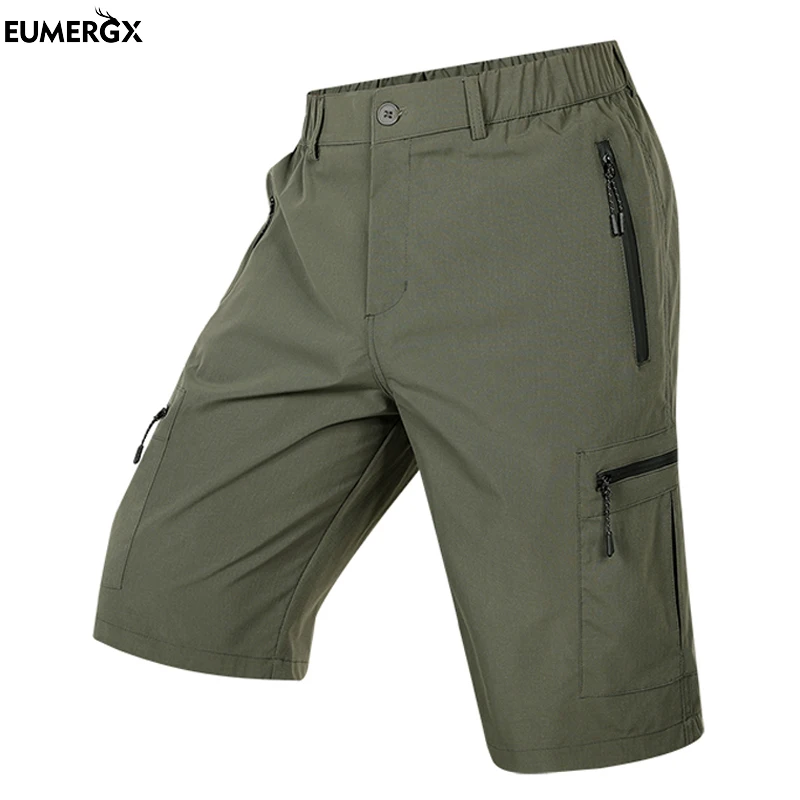 EUMERGX Cargo Shorts For Men Women Multi-Pocket Outdoor Sports Shorts Hiking Camping Climbing Running Quick Dry Summer Shorts