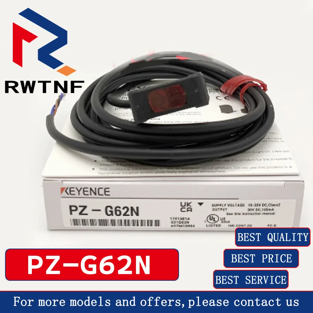 Brand New Genuine PZ-G62N KEYENCE rectangular cable type high-speed photoelectric switch sensor