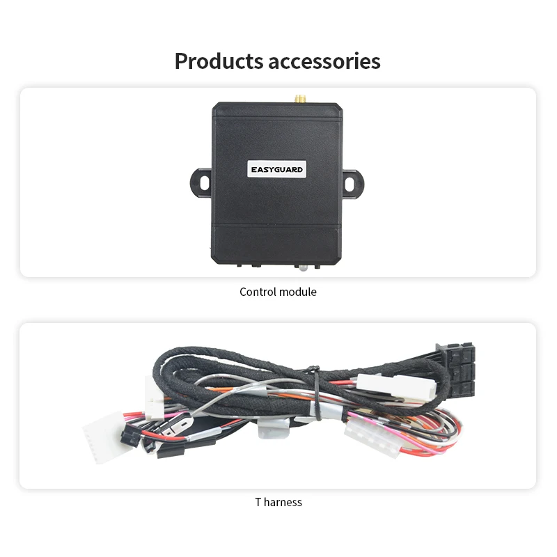 EASYGUARD T502 Plug Play Remote Start for Avalon,Camry,Corolla,ES300H/ES350,Alphard,RAV4,UX250H With Original Push Start Button - Image 2