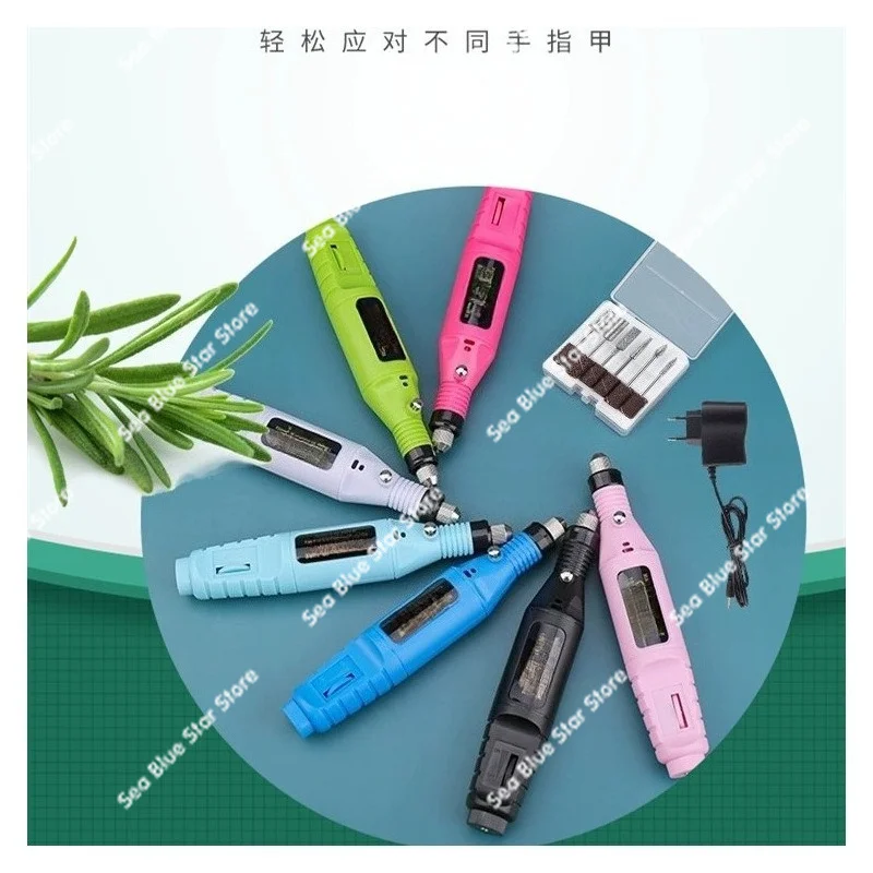 Mini Nail Grinder Set Special, Portable, Nail Grinder Electric Nail Pen Full Set of Tools
