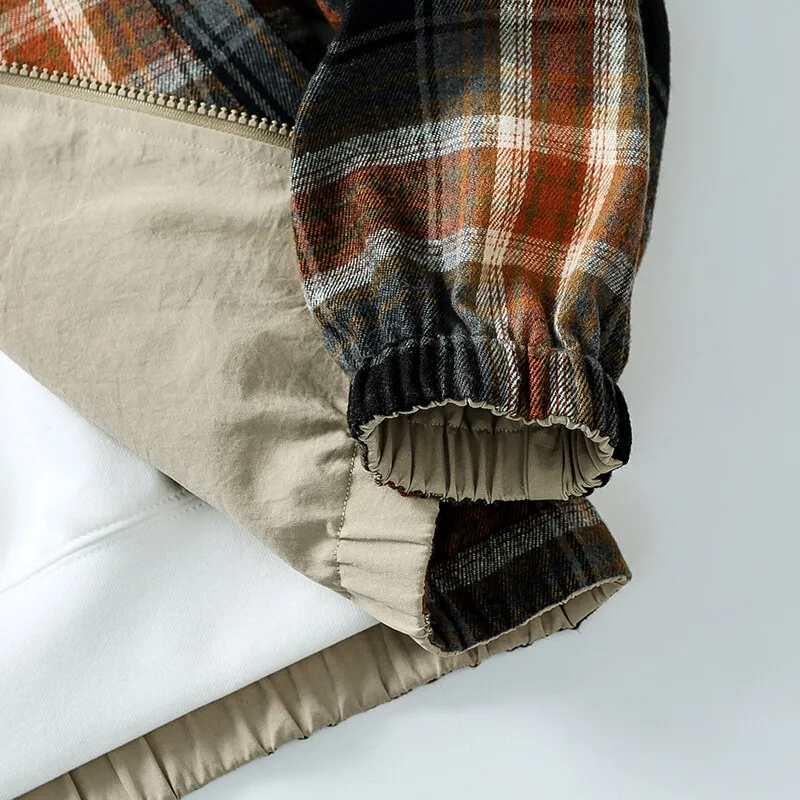 2025 Spring New High Quality Leisure Sports Fashion Versatile Double sided Jacket Coat