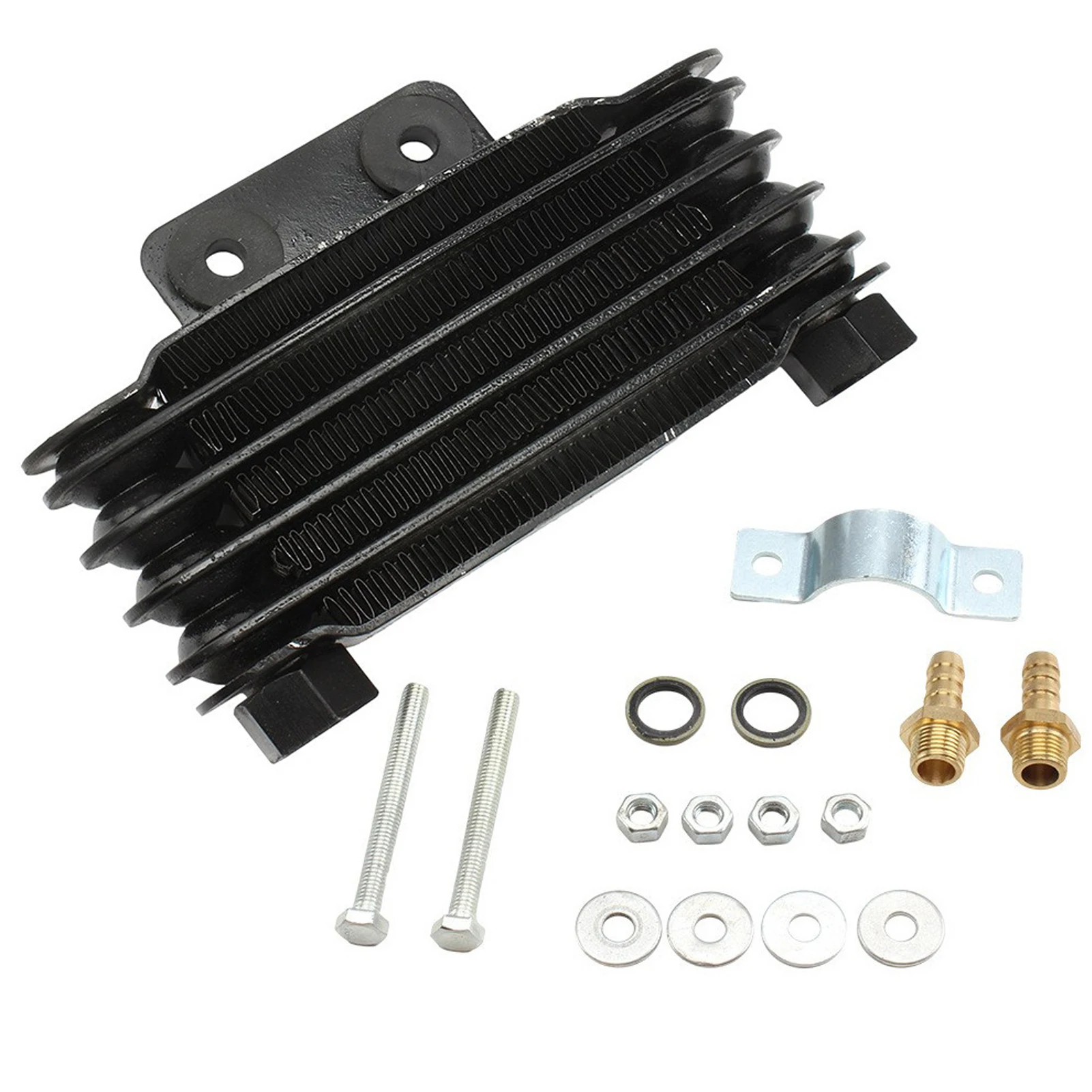 

Motorcycle 100cc-250cc Engine Oil Cooler Radiator Cooling Kit Motorcycle Universal Engine Oil Motocross Accessories