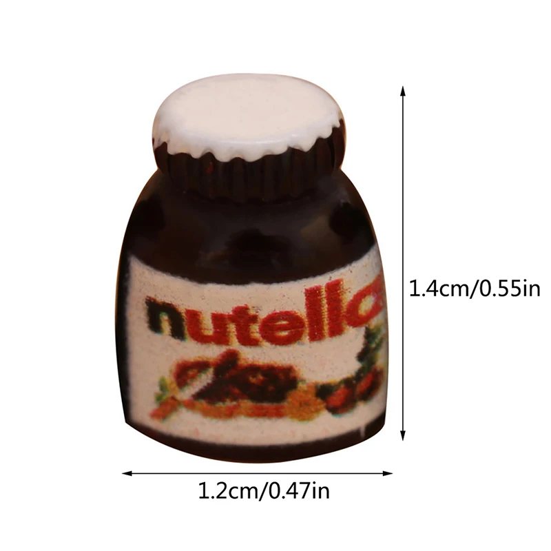 نموذج طعام لصلصة الشيكولاتة المصغرة ، لعبة ديكور لمطبخ المعيشة ، لعبة ديكور ، ساخن ، 3 * * *