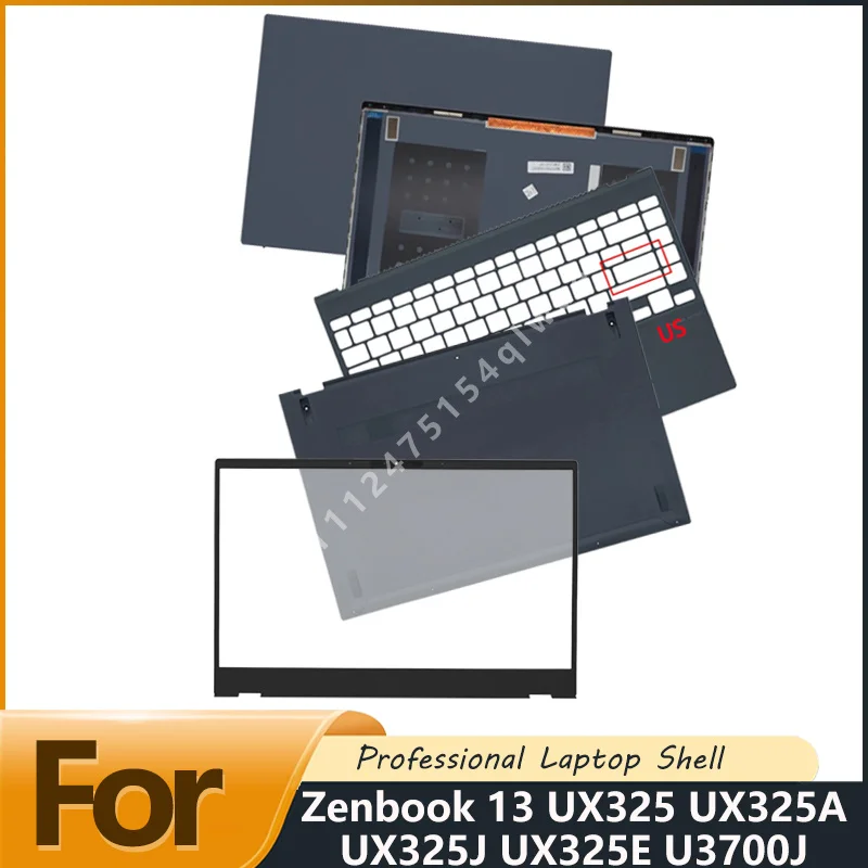 New  Laptop Screen Back Cover&Screen Bezel& Bottom /Palmrest &Replacement For Zenbook 13 UX325 UX325A /J UX325E U3700J
