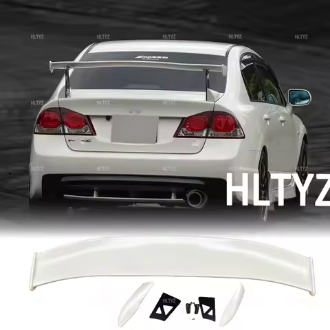 Suitable for 2006-2011 Honda Civic 8th generation Civic FD2 TYPE-R model trunk spoiler body decoration external accessories