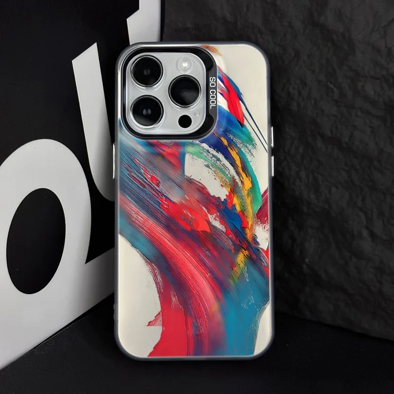 Case for IPHONE11 IPHONE12 12PRO IPHONE13PROMAX 14PRO 15 15PRO 15PROMAX Advanced Sense Scrub Ink Anti-drop Mobile Phone Case