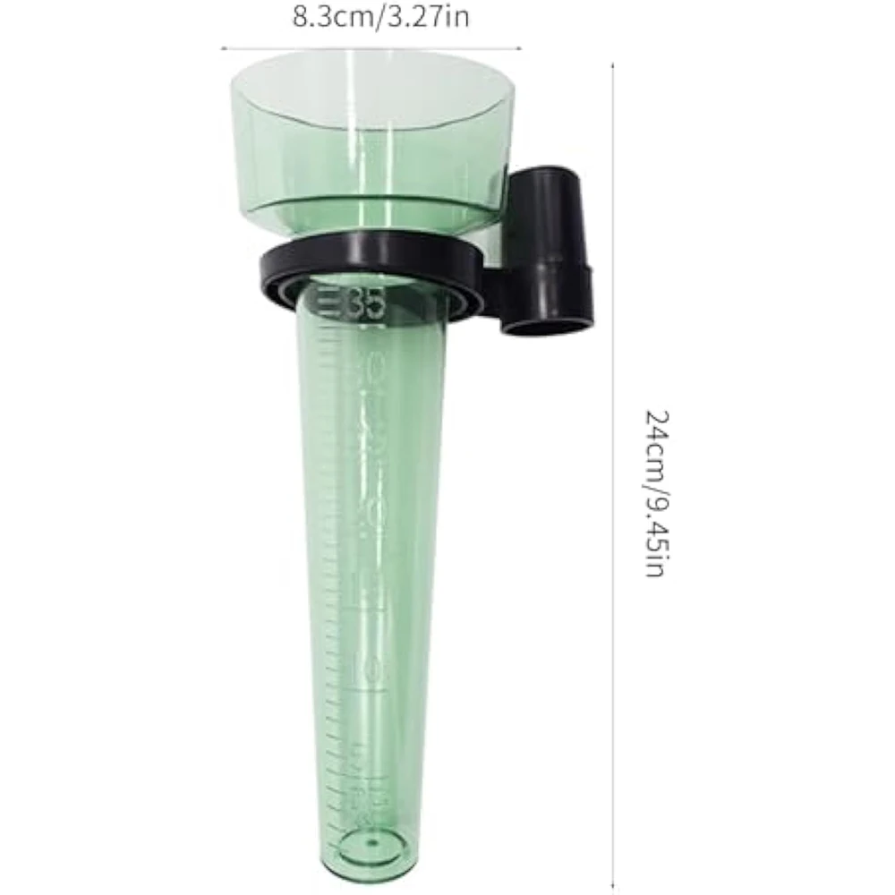 Weather-Resistant Rain Gauge - Durable Analog Design for Measuring Rainfall