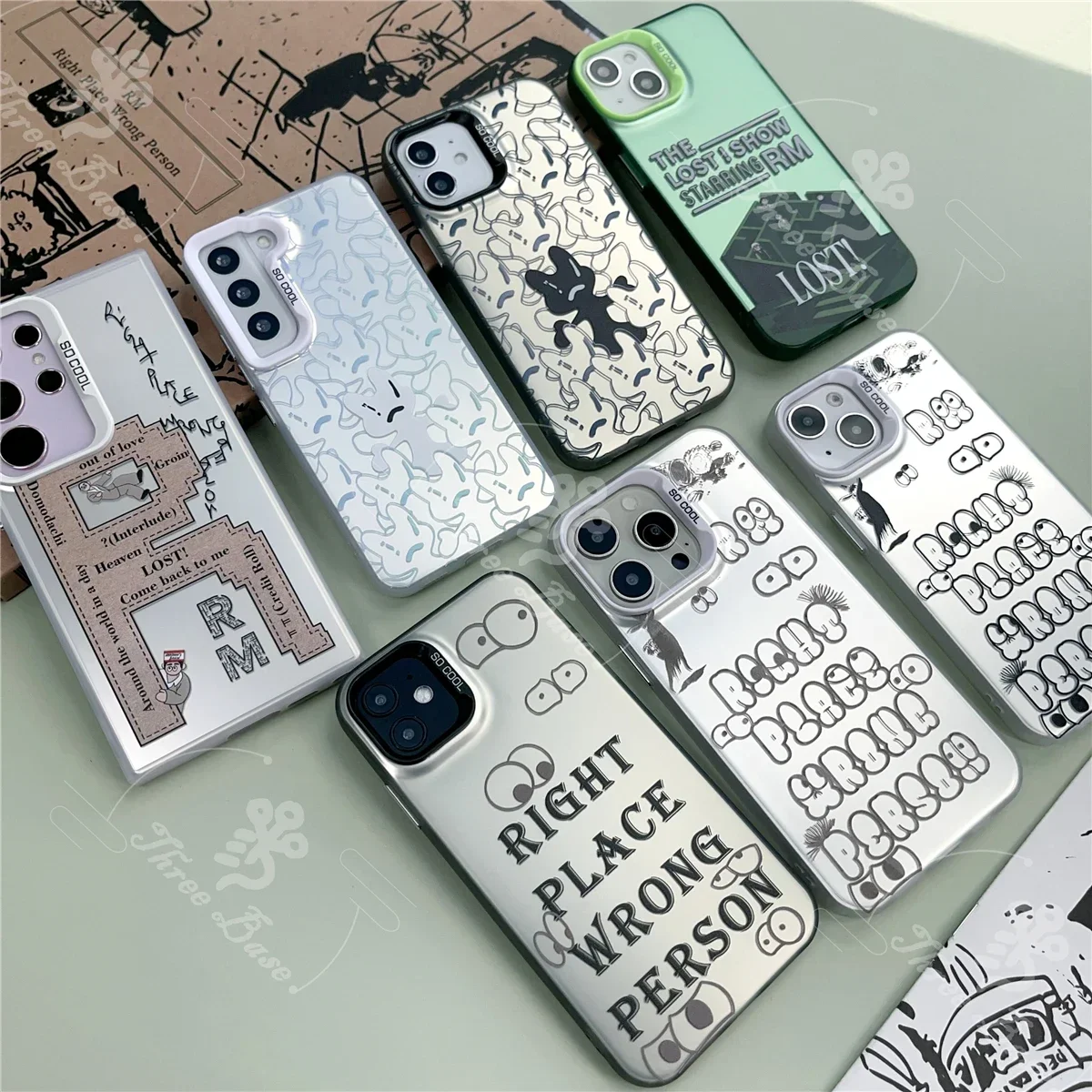 RM RPWP LOST Phone Cover For Samsung Galaxy S23+ S23ULTRA S22PLUS S22ULTRA S21+ S21ULTRA S20 S20+ NOTE20U S20FE S21FE A14