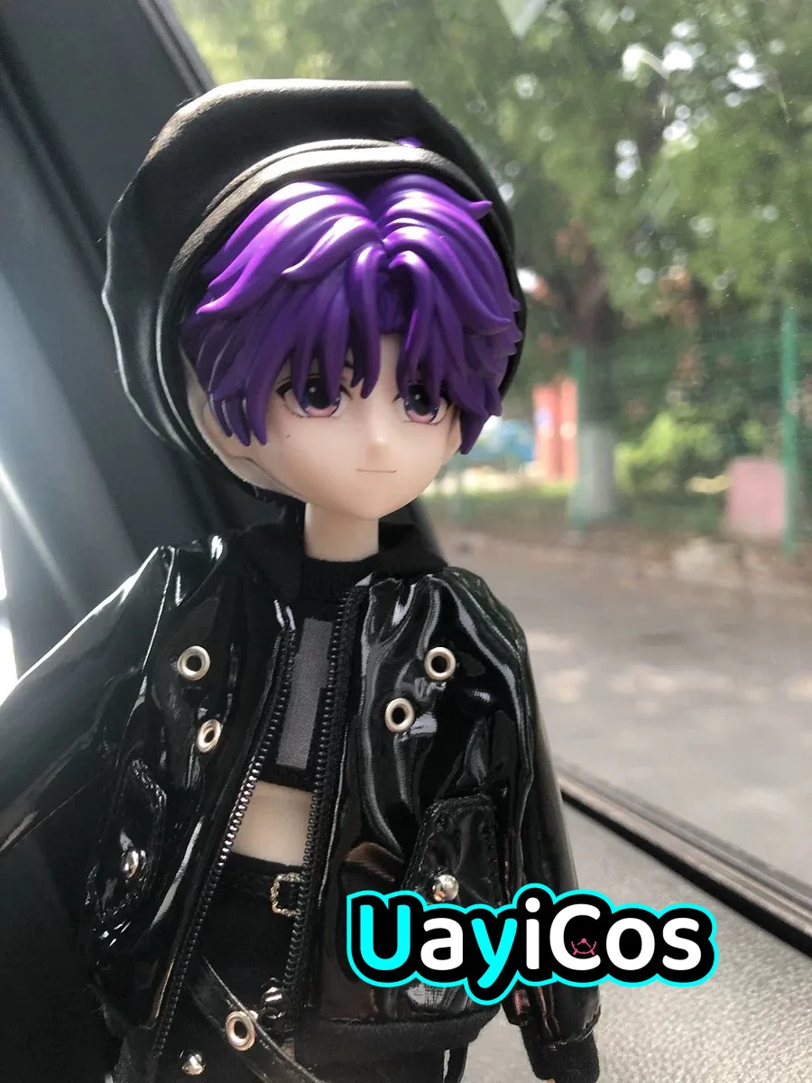 

OB11 Love and Deepspace Rafayel волосы съемная оболочка для волос парик модель лицевые панели BJD аксессуары для кукол аниме игровой реквизит игрушка дети