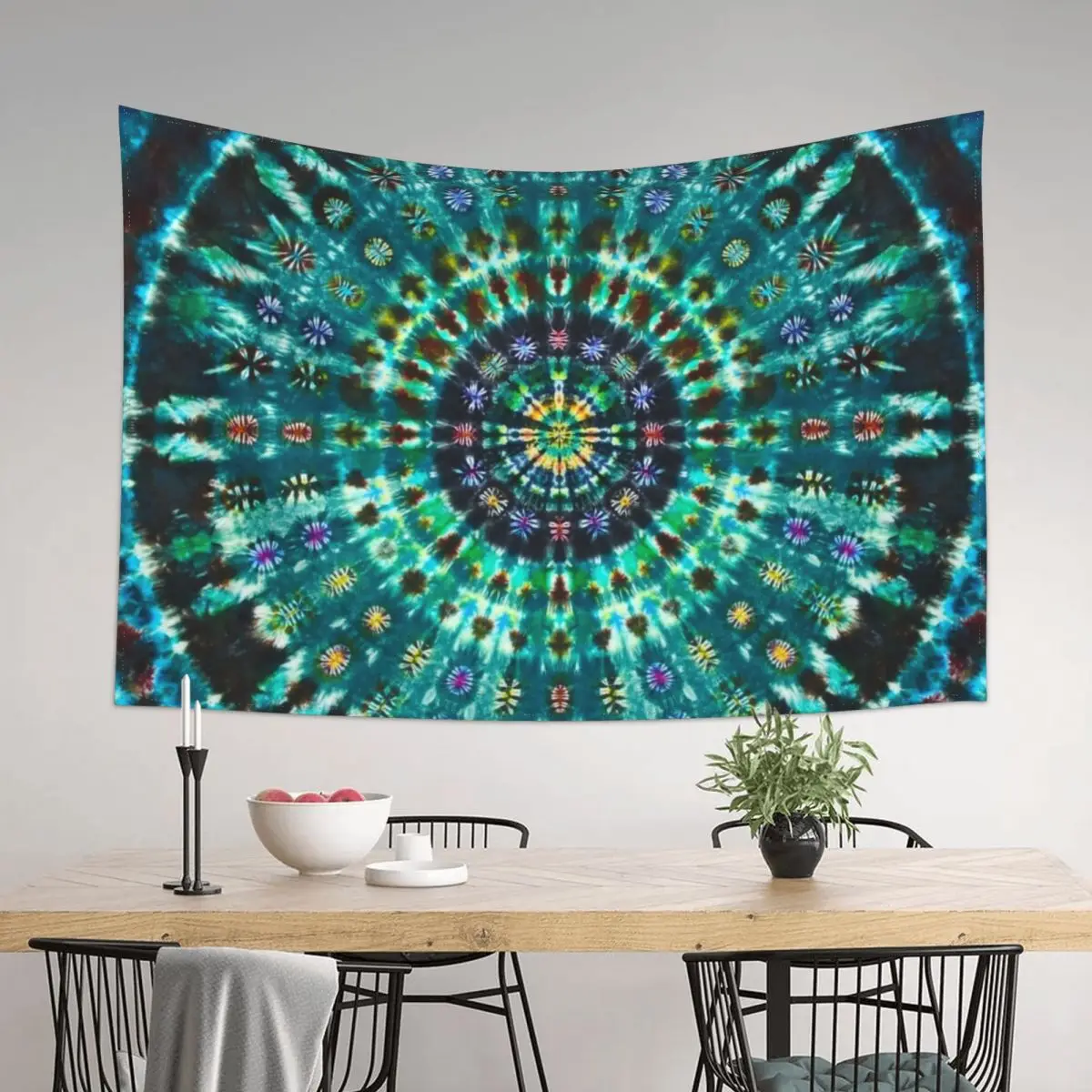 

Retro 60's Hippie Tie Dye Tapestry Luxury Living Room Decoration Cute Room Things Decoration Home Tapestry