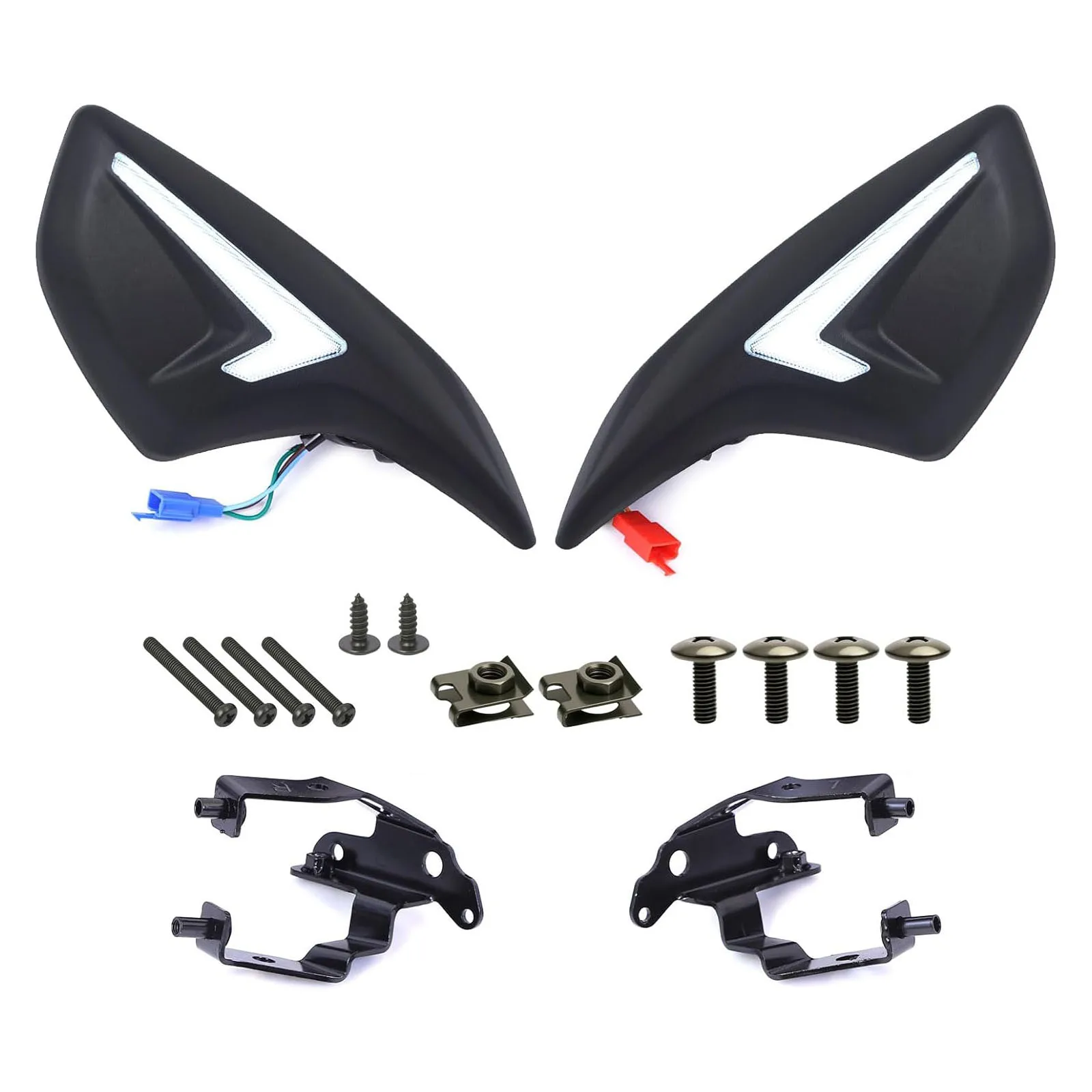 

Mototcycle Handgrip Covers Hand Protector Fit for 2022 2023 Yamaha Zuma 125 Lighted