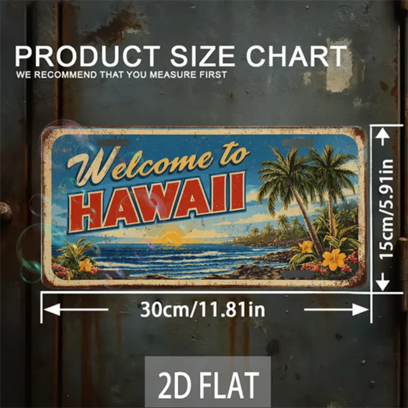 Vintage Metal Plaqu…